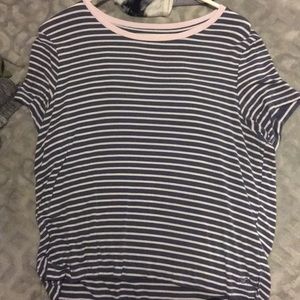 american eagle striped tee